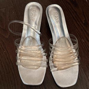 RYAE Transparent Sandals - Size 9